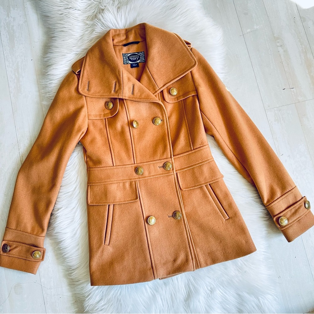 Women's Carmel Pea Coat